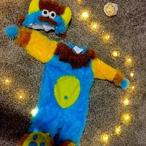 6-12 months monster costume